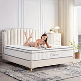 Gsleepee Hybrid Memory Foam Mattress - Twin\u002FFull\u002FQueen\u002FKing Size, Soft & Comfortable with Medium Firm Support, Motion Isolation, Allergy-Friendly, Quiet Sleep, Easy Transport in a Box, Available in 8\u002F10\u002F12\u002F14 Inch Thicknesses