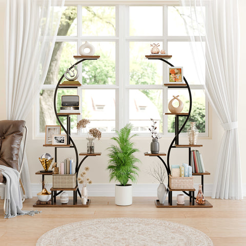 8 Tier Magazine Holders With Light, 65\