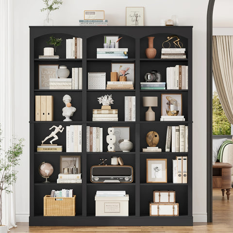 FULTRU 18-Open Display Cube Bookcase And Bookshelves, 71\