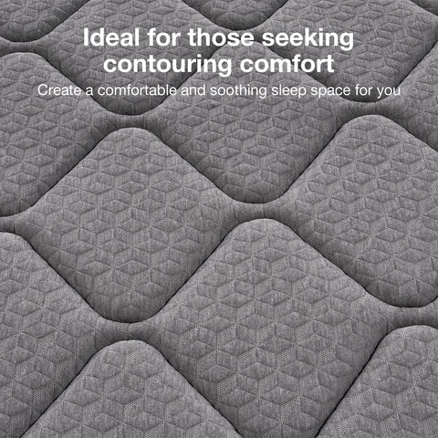 SweetNight 6\u002F8\u002F10\u002F12\u002F14 inch Memory Foam Hybrid Mattress With Pocket Springs, Twin Xl, Full, Queen, King, Sizes In A Box, Medium Firm, Mattresses For Support Comfort, Fiberglass-Free