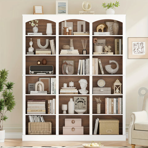 FULTRU 18-Open Display Cube Bookcase And Bookshelves, 71\