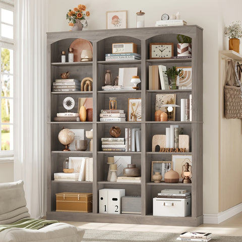 FULTRU 18-Open Display Cube Bookcase And Bookshelves, 71\