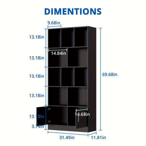 Modern Bookshelf Aurorome 70\